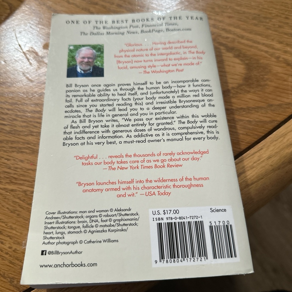 Bill Bryson Book